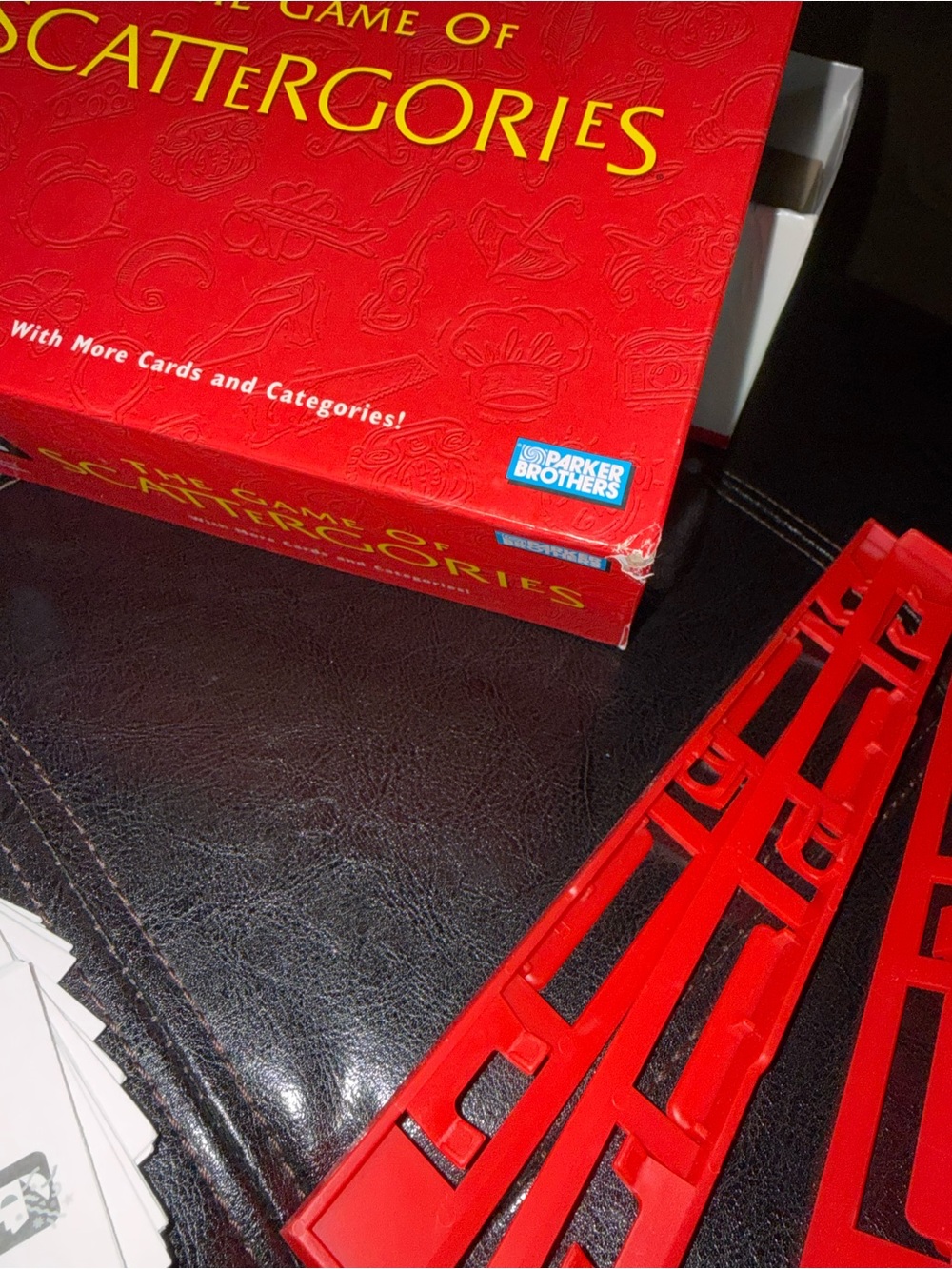 Scattergories Game Box - Bright Red - Picture 5 of 13